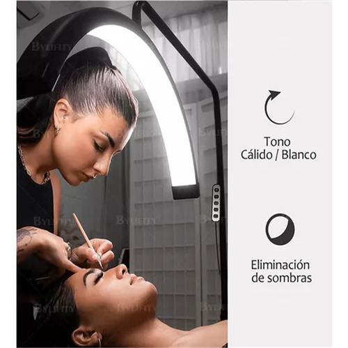 Lámpara Para Pestañas Microblading 3 Tonos Luz Led Ajustable