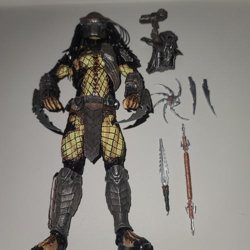 Predator Temple Guard Neca Avp Kenner Chopper Serpent Scar (Usado)