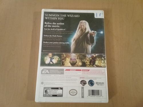 Harry Potter And The Half Blood Prince Wii (Usado)