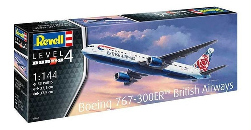 Boeing 767-300er British Airways - Escala 1/144 Revell 03862