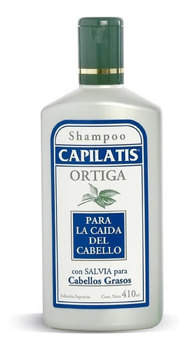 Shampoo Ortiga Para Cabellos Grasos - Con Salvia - Capilatis