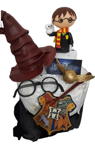 Adorno Para Torta De Harry Potter