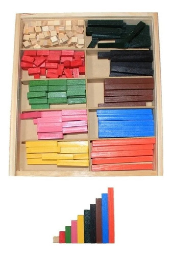 Regletas De Cuisenaire Juego Matemático Didáctico 