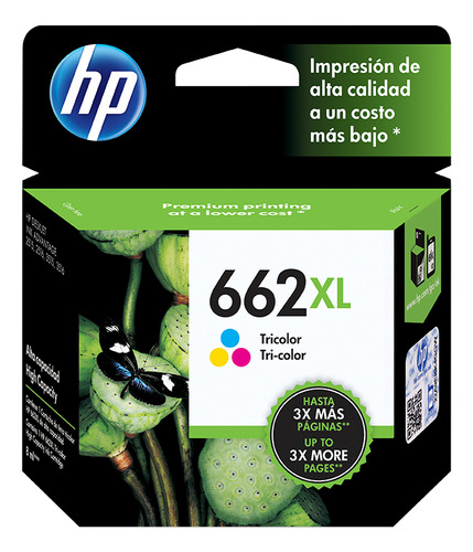 Cartucho De Tinta Hp #662xl Color Cz106al