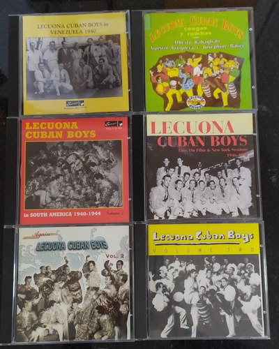 Cd Lote Lecuona Cuban Boys 10 Discos Original Cuba Musica 