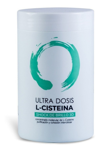 L-cisteina Ultra Dosis Shock De Brillo 3d Peluquería