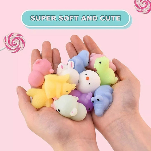 ` 36 Escuichi Squishy Barato Kawaii Antiestres Mochi Juguete