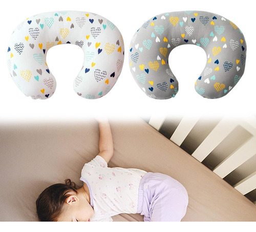Funda De Almohada Extraíble Para Alimentación De Bebé, 2