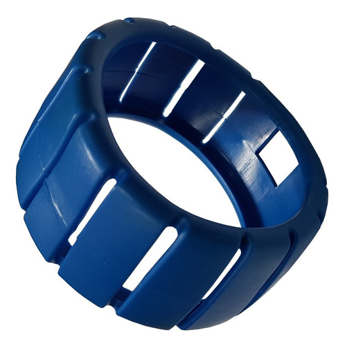 Protector De Goma Azul Para Manómetro Manifold Baja 68mm