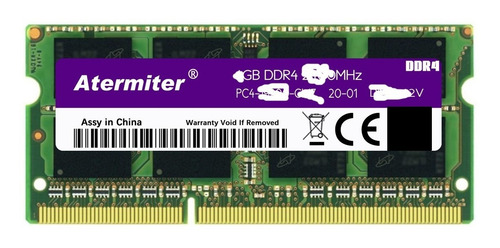 Memória Ram 8gb Ddr4 2666mhz Sodimm Para Notebook Laptop Pc4