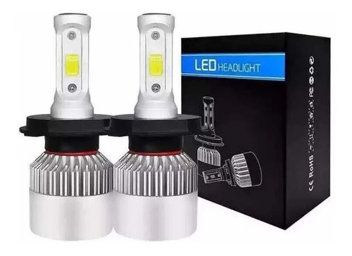 Luces Led H7 Ford Fiesta Focus Fusion Ka Renault Clio Scenic