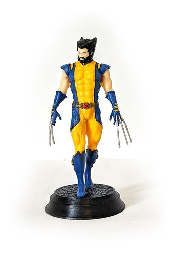 Wolverine Figura Simil X-men 3d De 13 Cm