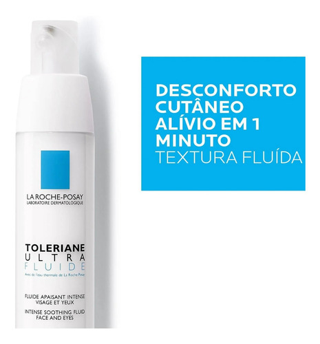 La Roche-posay Toleriane Ultra Fluido Pele Alérgica Sensivel