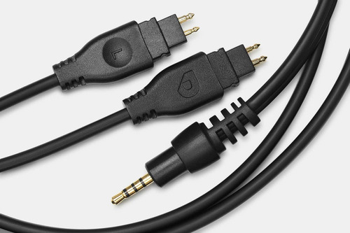 Imagen 2 de 10 de Cable De Audífonos Balanceado Trrs 2,5 Mm Para Sennheiser