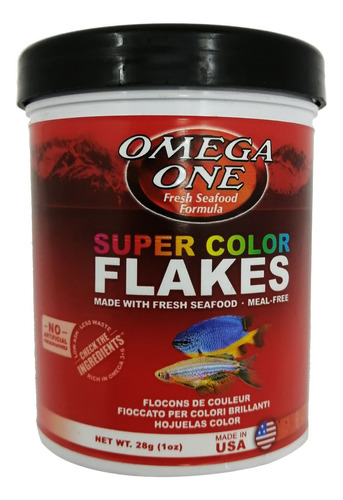 Super Color Flakes Comida Hojuelas Peces - g a $948