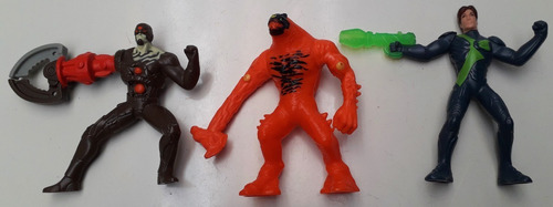 Lote 03 Boneco Max Steel - Mc Donalds 2012 - 12cm Usados (Usado)