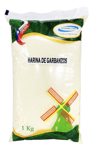 Harina De Garbanzos Sin Gluten 1kg - Extrumol