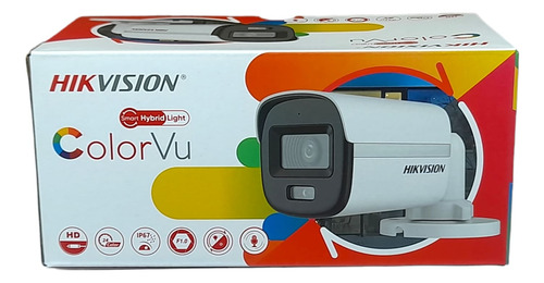 Camara Bullet Full Hd 2mp Colorvu Ip67 Ds-2ce10df0t-lpfs