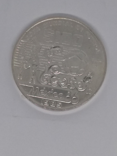 Imagen 2 de 6 de Set De 3 Monedas Plata Ley 720 Mundial México 86 Inmaculadas