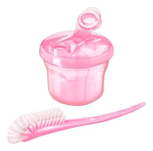 Dosador De Leite + Escova De Mamadeira Rosa - Philips Avent