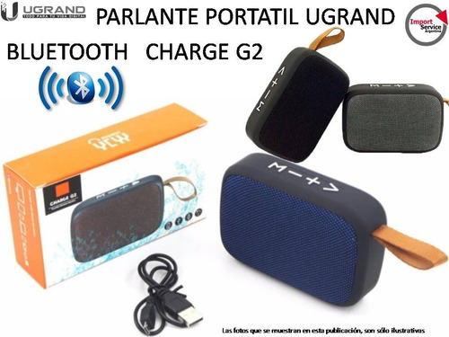 Parlante Portatil Ugrand Bluetooth   Charge G2