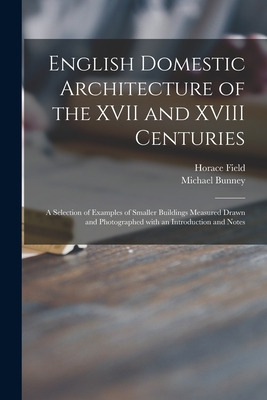 Libro English Domestic Architecture Of The Xvii And Xviii...