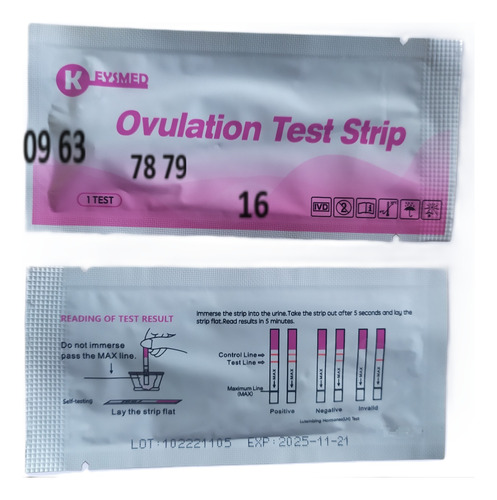 Test De Ovulacion 12 Test X 10us