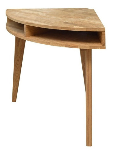 Escritorio De Madera 100% Maciza De Roble Ref: Maciza73