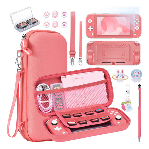 Switch Lite Case - Innoaura 15 En 1 Switch Lite Accesorios P