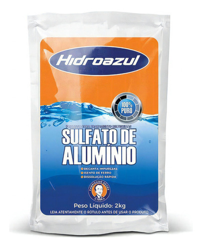Sulfato Aluminio Fino Hidroazul 2kg
