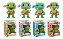 Comprar Funko Pop Tmnt Mutant Ninja Turtles Set De 4 Tortugas Ninja