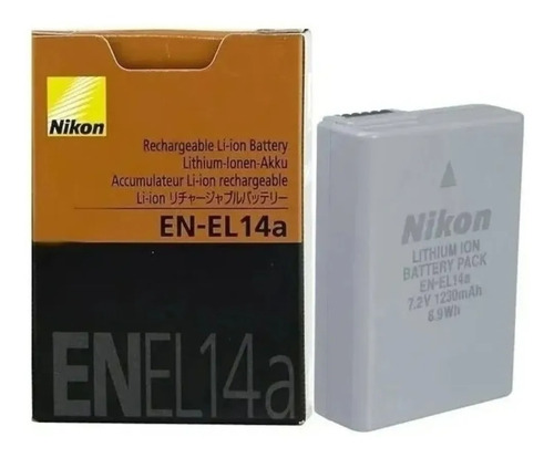 Bat-eria Nikon En-el14a D3400/5500/5600 Original Nota Fiscal