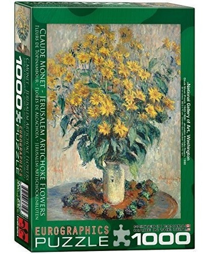 Eurographics Jerusalem Artichoke Por Claude Monet Puzzle De 