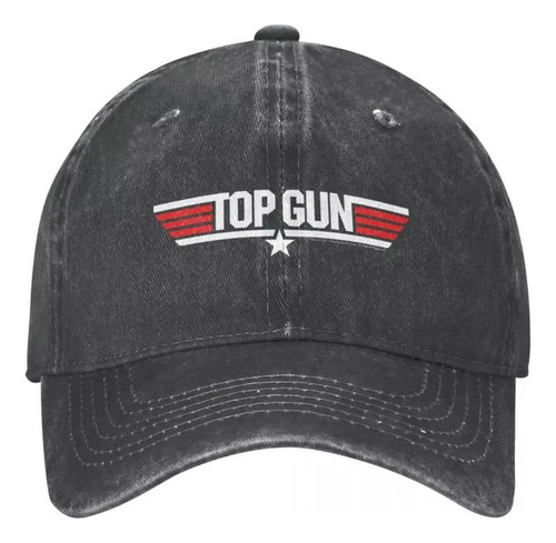 Gorra De Béisbol Ajustable Con Estampado Top Gun