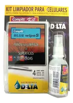 Comprar Kit Limpiador De Celulares Delta 60 Cc + 4 Paños 30cm X 30cm