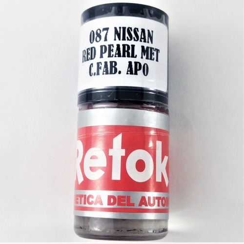 Pintura Retoke Nissan Red Pearl Met C. Fabrica Ap0