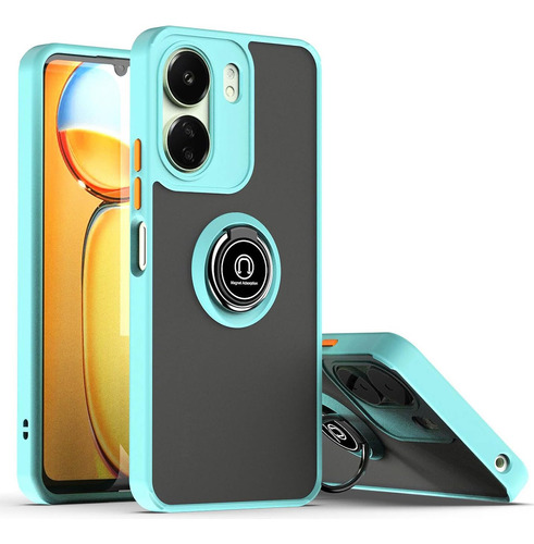 Funda Bumper Cubre Camara Para Redmi 13c Magnetic