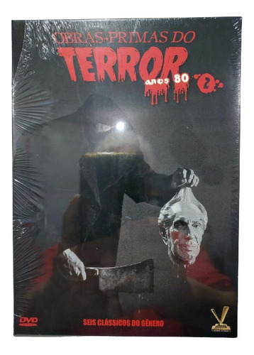 Obras Primas Do Terror Anos 80 Vol 2 - 6 Films Cards Lacrado