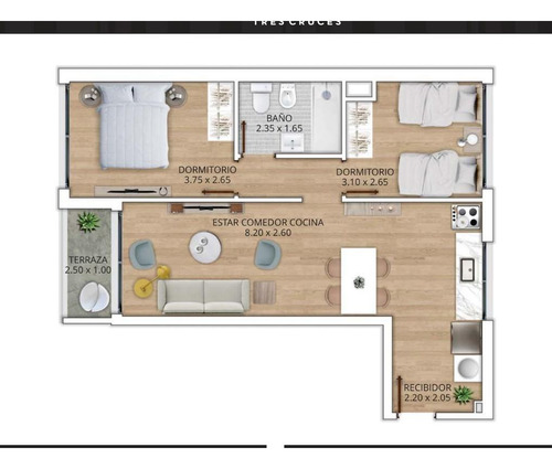Venta Apartamento 2 Dormitorios- Cordón, Montevideo