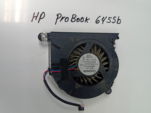 Fan Cooler Y Disipador De Hp Probook 6455b En Perfecto Estad