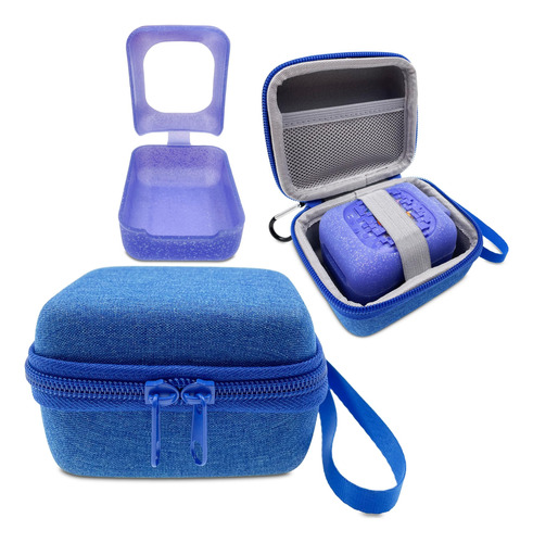 Hard Carrying Case And Silicone Skin Cover For Bitzee Inter.