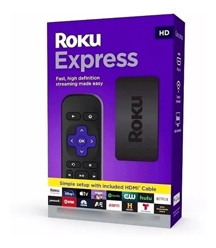 Roku Express Hd 4k Disney Netflix Prime Video Original 