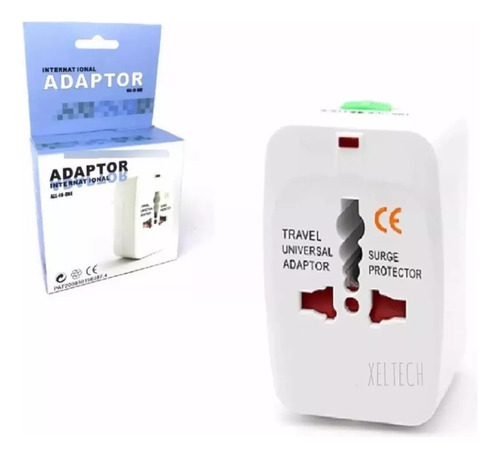 Adaptador Cargador Europeo Viajero Convertidor Universal