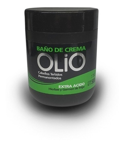 Baño De Crema Extra Acido Cabellos Teñidos Olio X 500gr