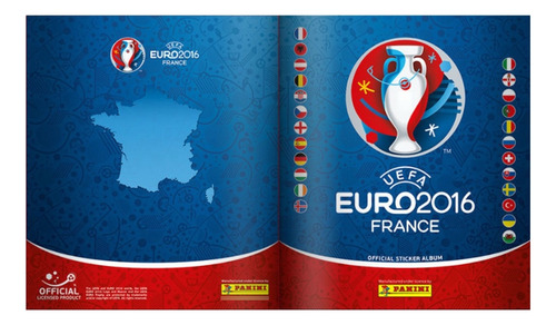 Pack Álbum + 25 Sobres Uefa Euro 2016 France