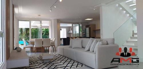 Imagem 1 de 28 de Casa Com 5 Dormitórios À Venda, 323 M² Por R$ 4.100.000,00 - Riviera - Módulo 24 - Bertioga/sp - Ca0925