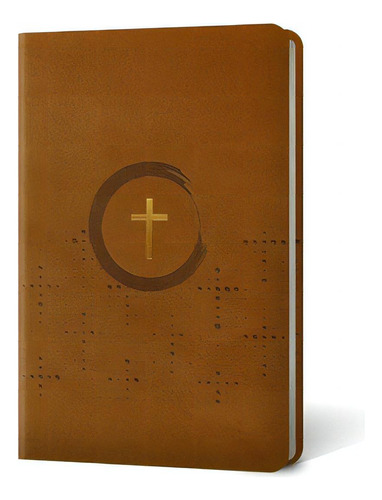 Bíblia Nvi Slim Marrom Cruz, De Vida A. Editora Vida, Capa Mole, Edição 1 Em Português, 2024