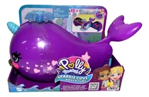Comprar Conjunto Cenário Barco Narval Baleia - Interno Cruzeiro Possui Dois Andares Tobogã Piscina Elevador Pista De Dança Demais Áreas - Com Micro Boneca Polly Pocket E Mini Acessórios - Mattel Brinquedos