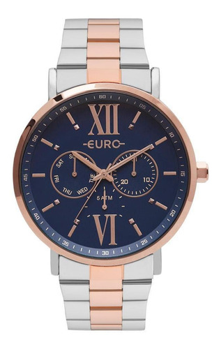 Relógio Euro Feminino Multiglow Bicolor - Eu6p29ahbbps/5a