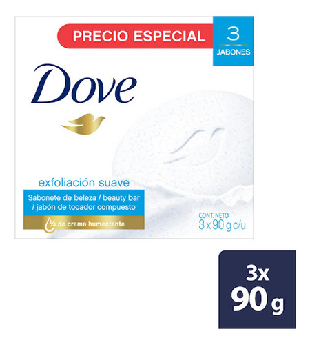 Jabón Dove Exfoliación